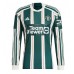 Manchester United Antony #21 Voetbalkleding Uitshirt 2023-24 Lange Mouwen